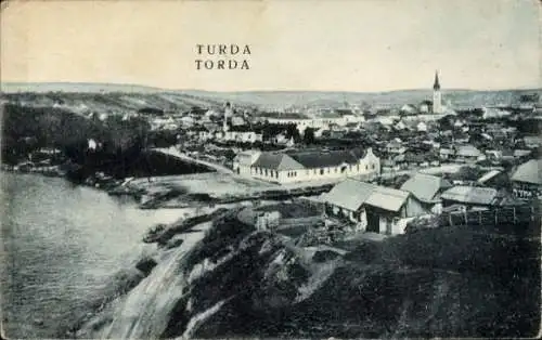 Ak Turda Torda Thorenburg Rumänien, Gesamtansicht