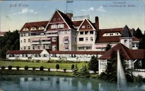 Ak Bad Elster im Vogtland, Dr. Köhler's Sanatorium