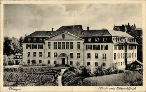 Ak Tübingen am Neckar, Haut- und Ohrenklinik