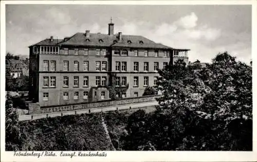 Ak Fröndenberg an der Ruhr, Evangelisches Krankenhaus