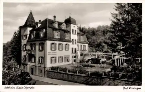 Ak Bad Kissingen Unterfranken Bayern, Kurheim Haus Olympia