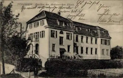 Ak Tübingen am Neckar, Pavillon der Medizinischen Klinik