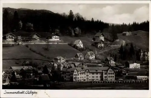 Ak Immenstadt im Allgäu Schwaben, Bezirkskrankenhaus