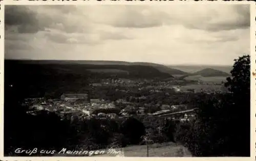 Ak Meiningen in Thüringen, Panorama