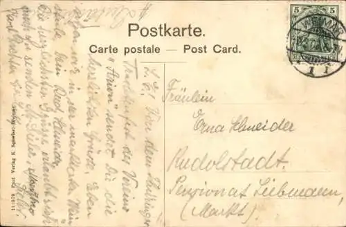 Ak Weimar in Thüringen, Schillerhaus