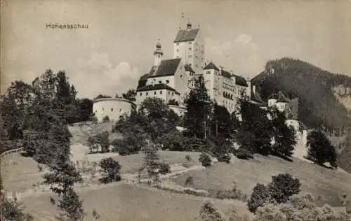 Ak Hohenaschau Aschau im Chiemgau Oberbayern, Schloss