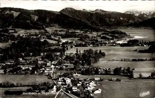 Ak Dürnbach Gmund am Tegernsee Oberbayern, Tegernseetal, Panorama