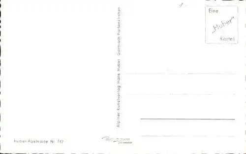 Ak Mittenwald in Oberbayern, Obermarkt, Pfarrkirche