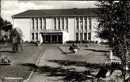 Ak Olpe im Sauerland Westfalen, Stadthalle