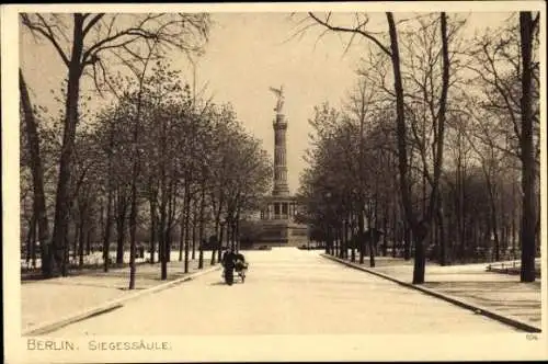 Ak Berlin Tiergarten, Siegessäule