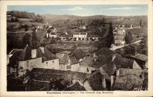 Ak Tourtoirac Dordogne, vue generale, les Michelles