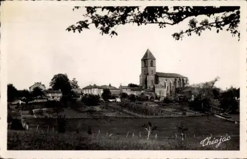Ak Belvès de Castillon Gironde, Teilansicht