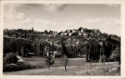 Ak Belvès de Castillon Gironde, Gesamtansicht