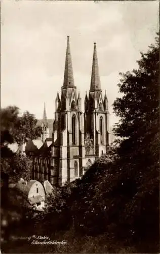 Ak Marburg an der Lahn, Elisabethkirche