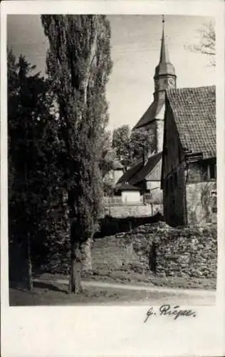 Ak Herne im Ruhrgebiet Westfalen, Mauer, Turm