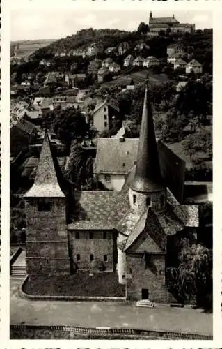 Ak Fulda in Hessen, Blick vom Dom, Michaelskirche, Frauenberg