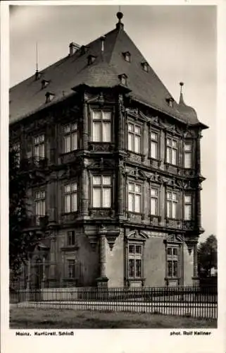 Ak Mainz am Rhein, kurfürstliches Schloss