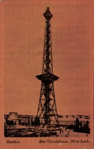 Ak Berlin Charlottenburg Westend, Funkturm