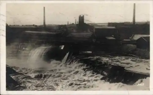 Ak Sarpsborg Norwegen, Wasserfall Sarpsfossen