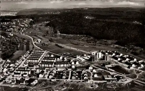 Ak Leonberg in Württemberg, Rantel Siedlung, Fliegeraufnahme