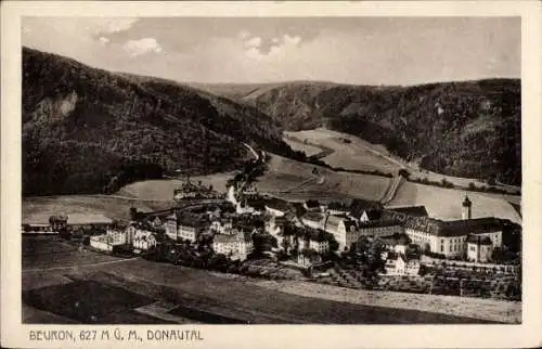 Ak Beuron an der Donau Württemberg, Panorama, Donautal