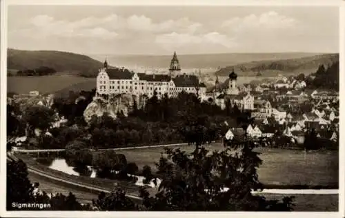 Ak Sigmaringen an der Donau, Gesamtansicht