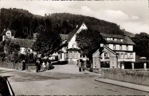 Ak Höfen an der Enz Schwarzwald, Hotel-Pension Zum Ochsen