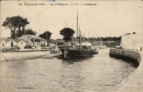 Ak Le Château-d'Oléron Charente Maritime, Le Port