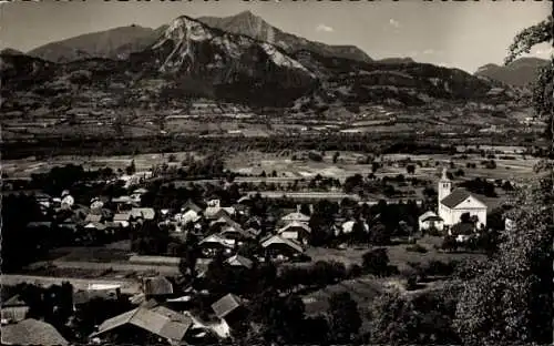 Ak Marnaz Haute Savoie, Panorama, Pie de Marcilly