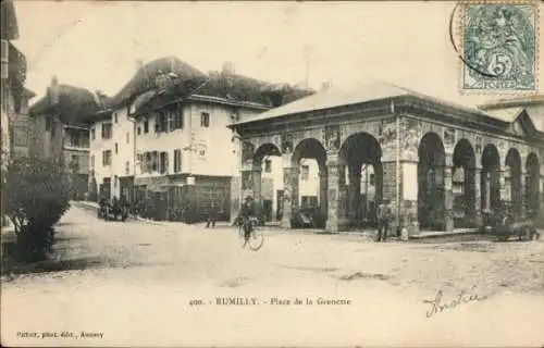 Ak Rumilly Haute-Savoie, Place de la Grenette