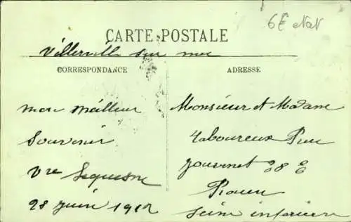 Ak Villerville Calvados, L'Estacade