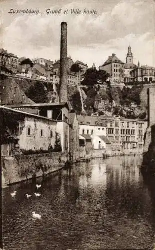 Ak Grund Luxembourg, Oberstadt