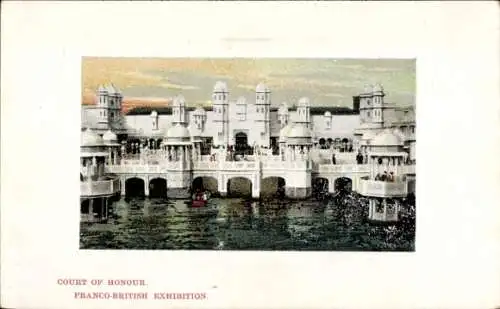 Ak London, Ehrenhof, Franco-Britische Ausstellung 1908