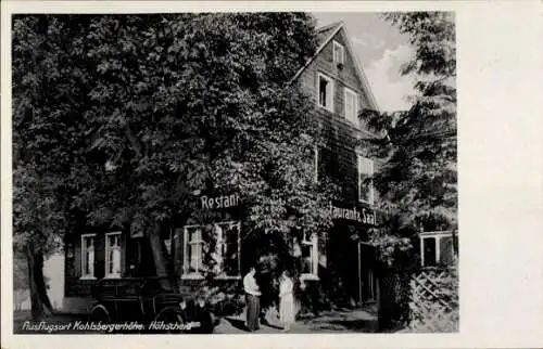 Ak Höhscheid Solingen in Nordrhein Westfalen, Gasthaus Kohlsbergerhöhe, Besitzer W. Fischer