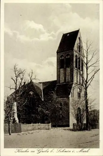 Ak Grebs Kloster Lehnin in der Mark, Kirche