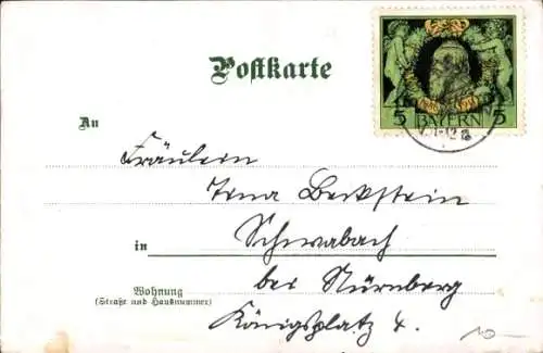 Litho Nürnberg in Mittelfranken, XII. Die alte Nürnberger Landwehr, Ausmarsch