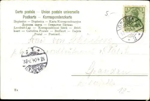 Ak Poznań Posen, Walischeibrücke