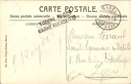 Ak Basel Stadt Schweiz, Gesamtansicht