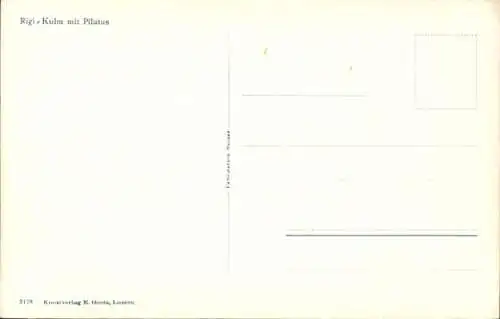 Ak Rigi Kulm Kanton Schwyz, Hotel, Pilatus