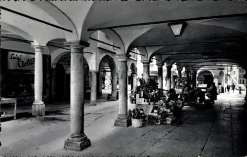 Ak Lugano Kanton Tessin Schweiz, Via Pessina