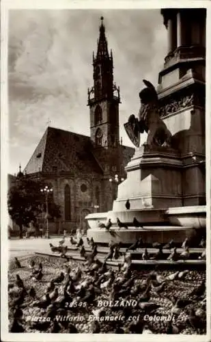 Ak Bozen Bolzano Südtirol, Piazza Vittorio Emanuele