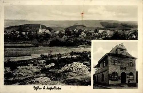 Ak Uhler im Hunsrück, Gesamtansicht, Gasthaus Weber