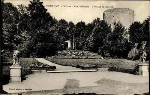 Set von 20 AK Dourdan, diverse Ansichten