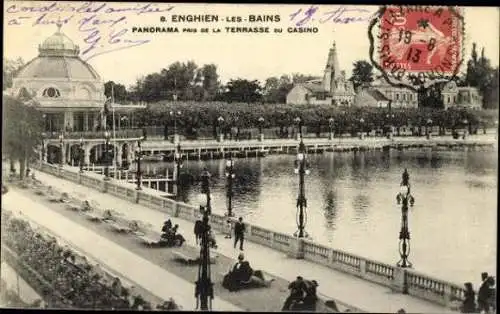 Set von 82 AK von Enghien-les-Bains, verschiedene Ansichten