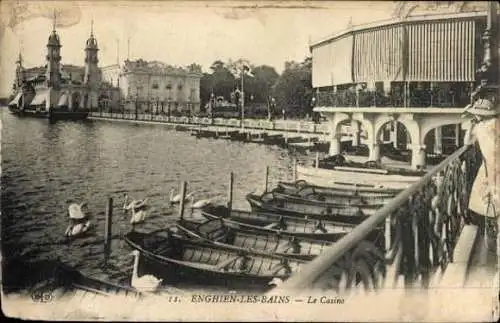 Set von 82 AK von Enghien-les-Bains, verschiedene Ansichten