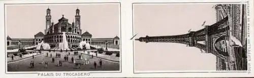 Album mit 10 Lithos Paris. Exposition Universelle Weltausstellung 1889