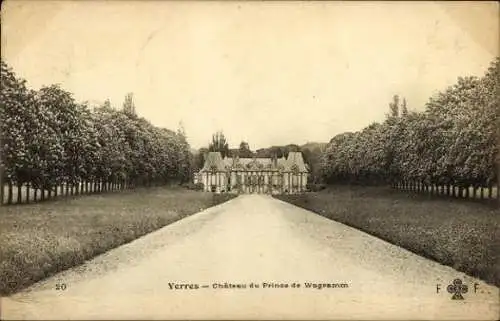 Set von 12 AK Yerres, verschiedene Ansichten
