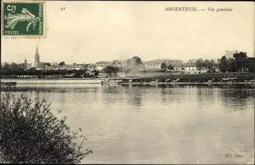 Set von 29 AK Argenteuil , verschiedene Ansichten