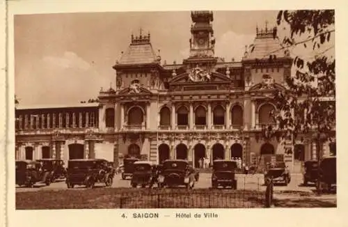 Album SAIGON  (COCHINCHINA) mit  12 heraustrennbare AK mit französischem Text