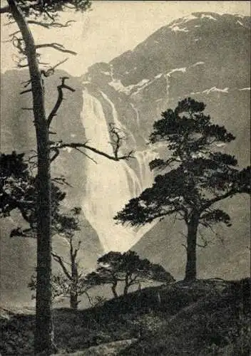 Set von 28 AK im Umschlag "Perlen – AUS DER NATUR WUNDERLAND" 1943